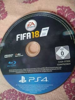Fifa 18 disc for sale