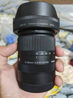 Sigma 18-50 f2.8 DC DN Contemporary for sony