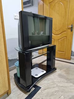 Television with trolley