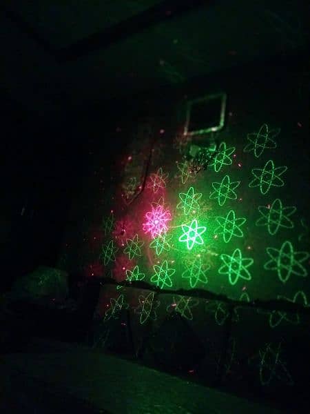 Mini LED laser projector decorations laser light 12