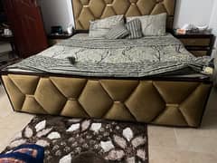 Complete King Size Bed Set with Furniture – Urgent Sale