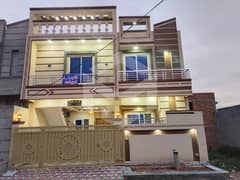 Amazing Ultra Luxary Brand New 6 Marla One and Half Story House for Sale in airport Housing Society Near Gulzare Quid and Express Highway