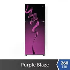 Pel Refrigerator PRL-2550 Glass Door Purple  Blaze