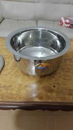 Stainless Steel Milk pot Doodh wala kasa Brand New