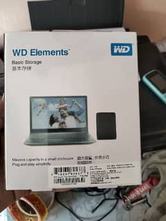 WD 500GB EXTERNAL HARD DRIVE New Box Packed