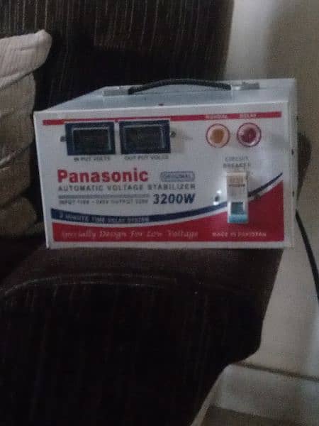 Panasonic stabilizer 3200W. 1