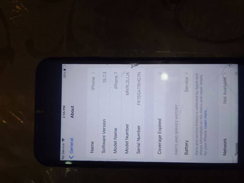 I Phone 7 for sale in black color non pta 3