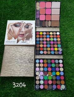 112 colour 3 setp makeup kit blasher highlighter contour eye shadow