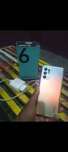 Oppo Reno 6  8gb Ram 128gb Memory With Box & Charger