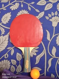 Single racket of Table tennis for playing alone at home