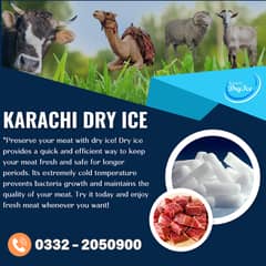 Dry ice/Ice/Dry ice delivery all over Karachi services available