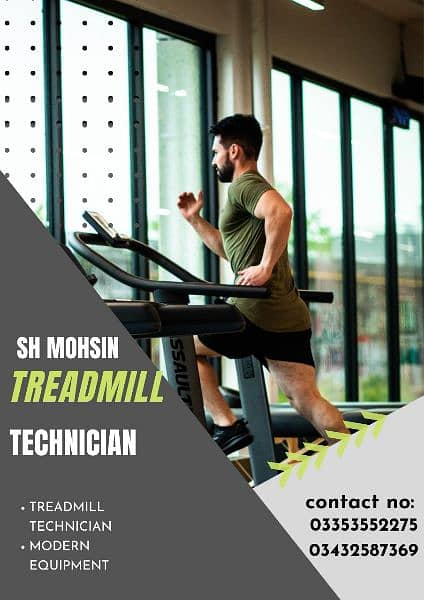 Treadmill Repairing/Treadmill belt Replacement Company 1