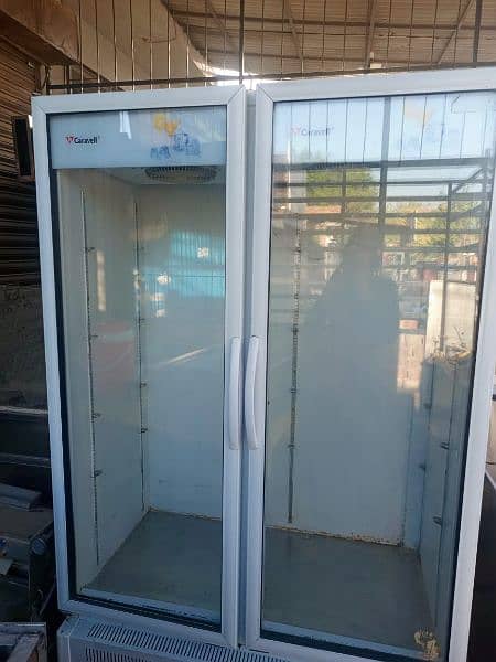 carval chiller glass door 2