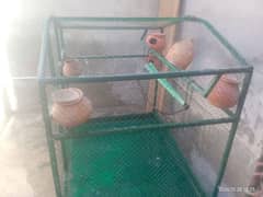 one cage for birds in new condition