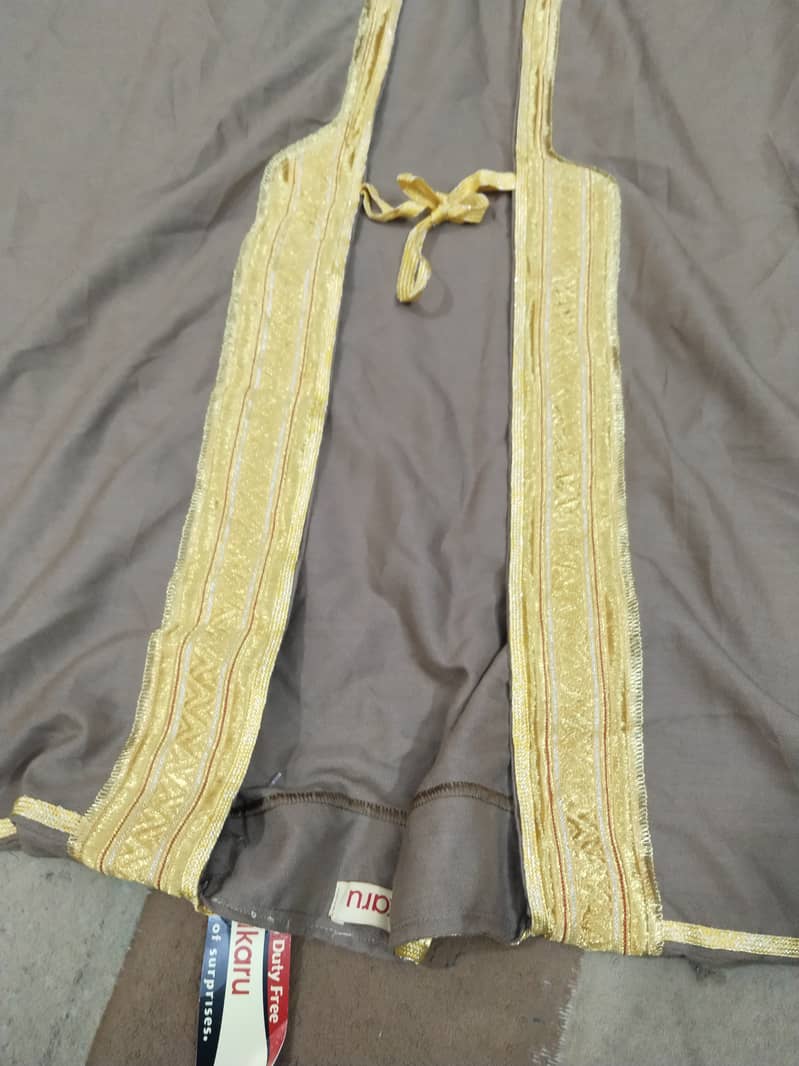 butterfly abaya style/arabic bisht/jubba brand New in urgent sale 3