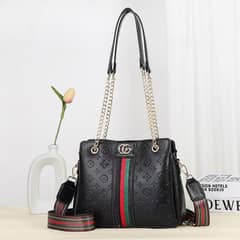 Black Branded Handbag For Women A30