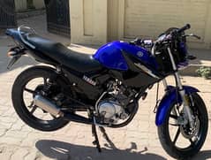 YAMAHA YBR MOTORCYCLE BLUE EDITION 2018 good condition
