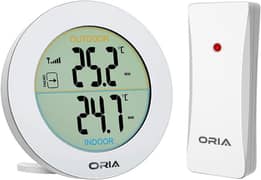 ORIA INDOOR OUTDOOR THERMOMETER MONITOR