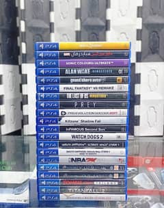 ps4 and ps5 new game's and used games available.