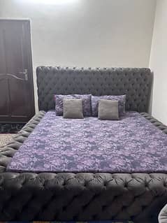 King Size Bed with side tables and dressing table for Sale