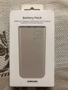 SAMSUNG 10,000mAh Battery Pack Super Fast Charger