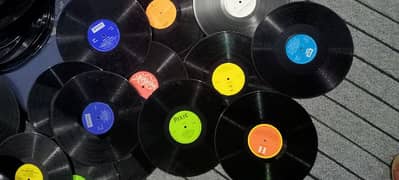 vinyl records decoration