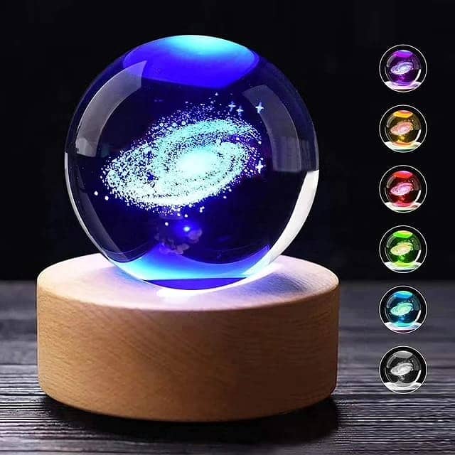 Crystal Lamp / 3D Moon Lamp / Lamp / Moon Lamp Light 5