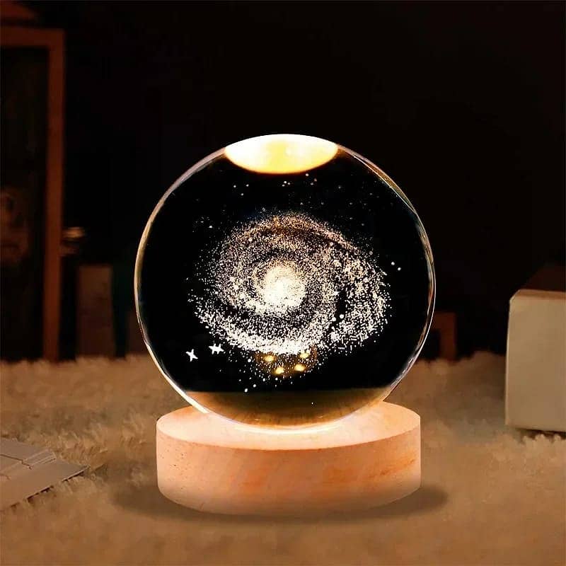 Crystal Lamp / 3D Moon Lamp / Lamp / Moon Lamp Light 6