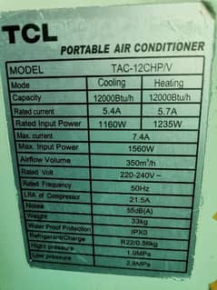 Portable AC TCL 1 Ton