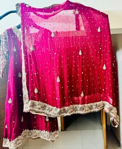 Stunning Pakistani Bridal Dress Lehenga Choli Set