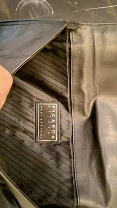 Original Picard leather laptop sleeve