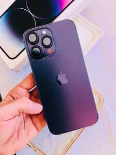 iPhone 14 Pro Max deep purple complete box