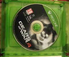 Gears Of War 4 Xbox one disk