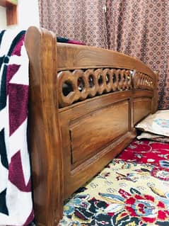 shawa wood bed for sale