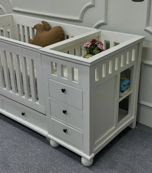 Baby court / Bunker Bed / kids bed / cupboard / Almari / wardrobe 1