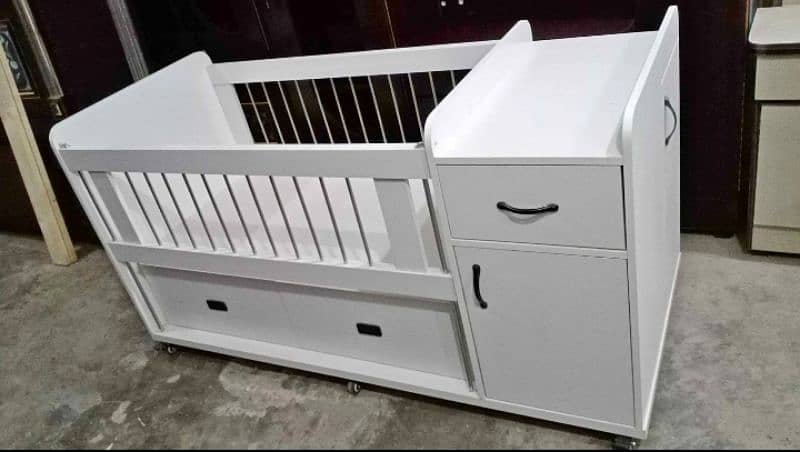 Baby court / Bunker Bed / kids bed / cupboard / Almari / wardrobe 4