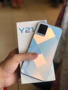 Vivo y21 with box