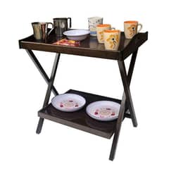 folding tables. . . best quality tea table double top