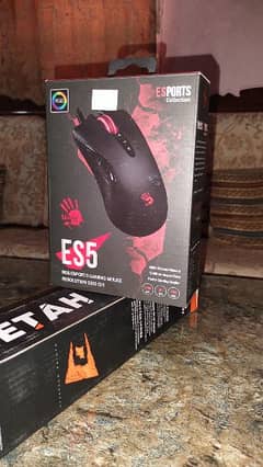 Bloody ES5 gaming mouse and mouse pad combo
