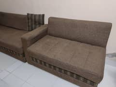L Shaped Sofa Set With 4 stole Table