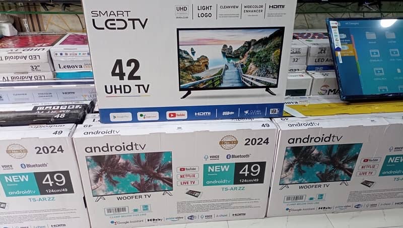 SUMMER ASIA SALE LED TV 43 INCH SAMSUNG ANDROID 4k ULTRA SLIM 3