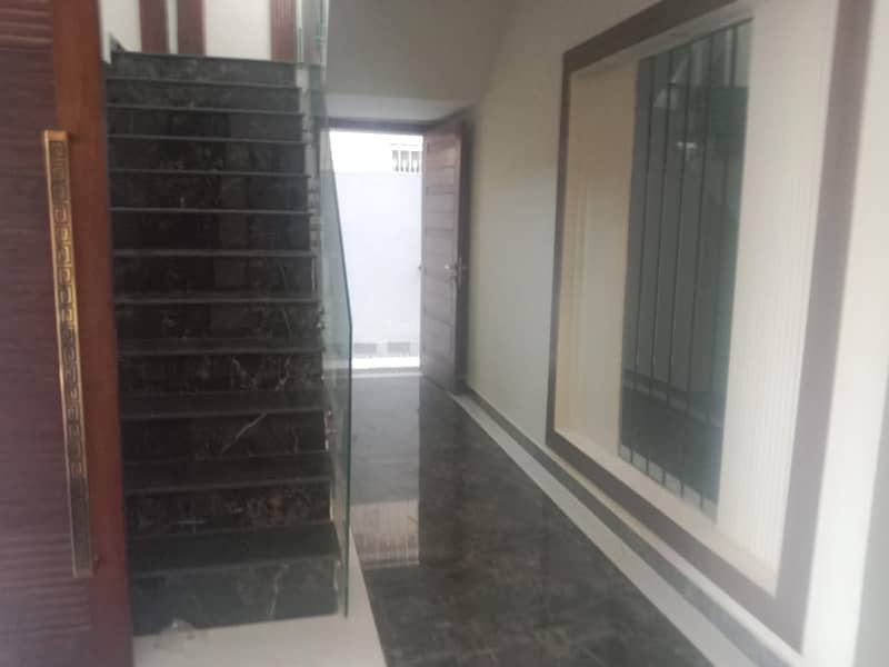 facing park 1 kanal brand new house for sale at the prime location of johar town 7