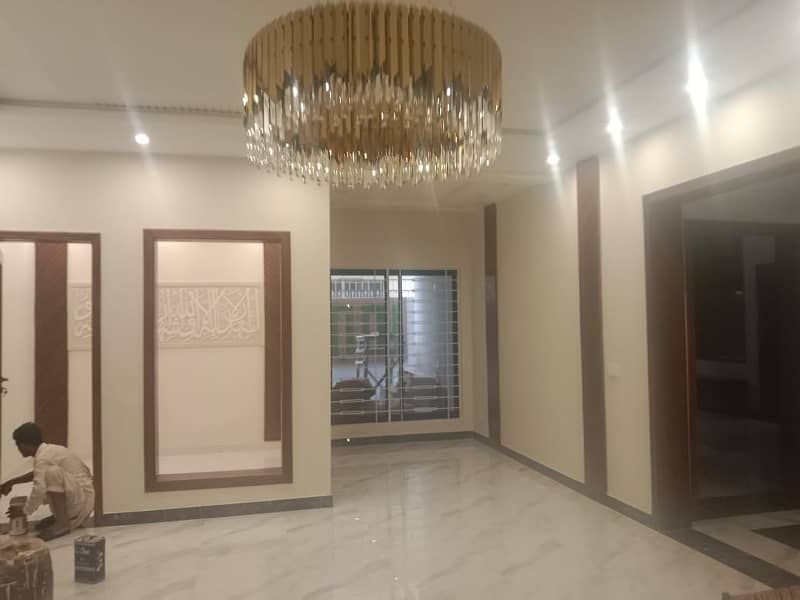 facing park 1 kanal brand new house for sale at the prime location of johar town 10