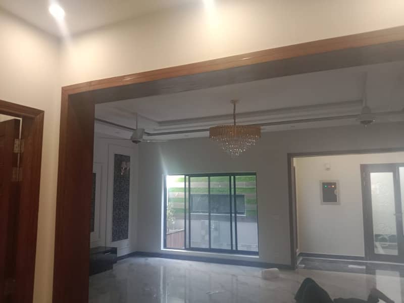 facing park 1 kanal brand new house for sale at the prime location of johar town 34