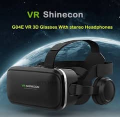 vr glasses with builtin headset