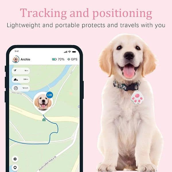 Portable Bluetooth Intelligent Anti-Lost Device Pets Kids 5