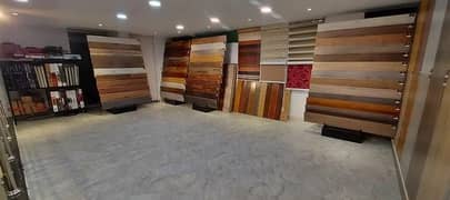 Vinyl Flooring, Gypsum Ceiling, PVC panel, Wallpapers, Blinds