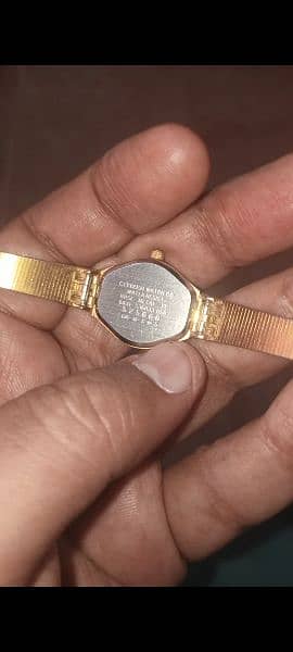 ORIGINAL CITIZEN WOMEN GOLDEN WATCH 7