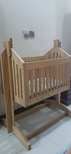 baby wooden swing jhula