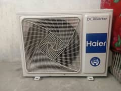 Haier ac 1 ton Dc inverter Heat and cool urgent sale